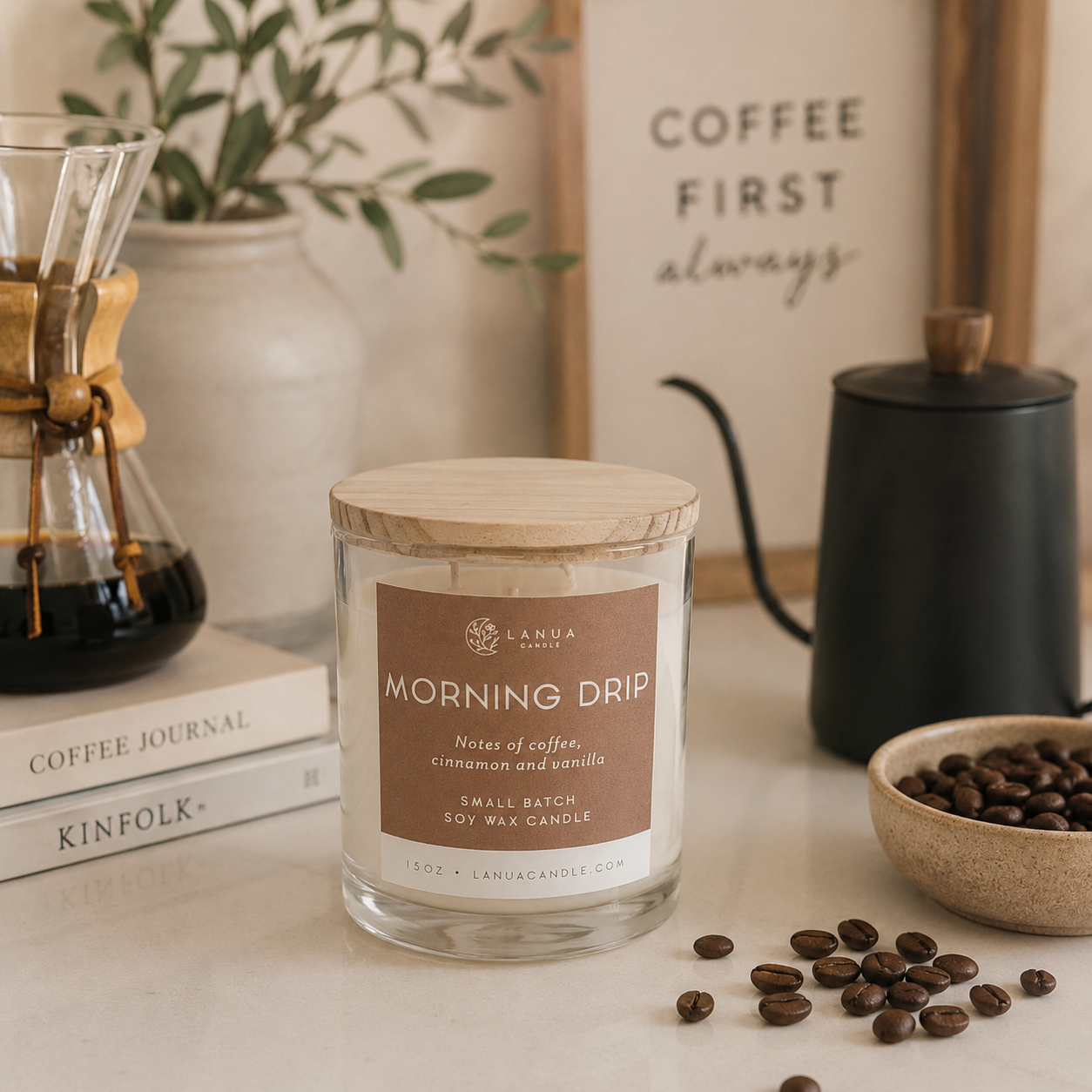 Morning Drip Candle